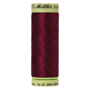 Mettler Silk-finish Cotton 60, #0918 CRANBERRY Thread 200m