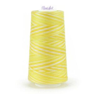 Signature Maxi-Lock Swirls 50wt #M50 Lemon Chiffon Overlocker/Serger Thread 3000yd