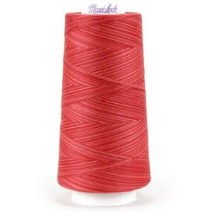 Signature Maxi-Lock Swirls 50wt #M52 Watermelon Sorbet Overlocker/Serger Thread 3000yd