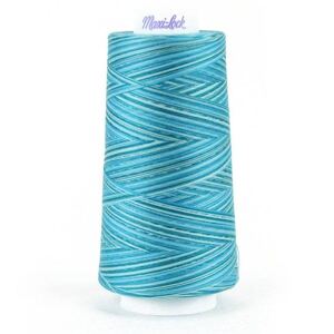 Signature Maxi-Lock Swirls 50wt #M57 Blue Water Ice Overlocker/Serger Thread 3000yd