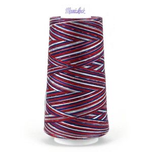 Signature Maxi-Lock Swirls 50wt #M62 Rocket Pop Overlocker/Serger Thread 3000yd