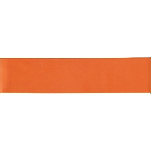 ORANGE 36mm (Folded) Woven Edge Satin Blanket Binding By The Metre