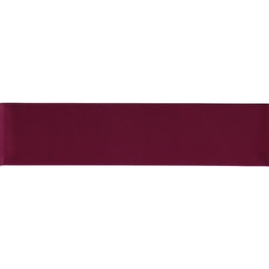 WINE 36mm (Folded) Woven Edge Satin Blanket Binding By The Metre