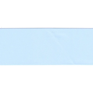 BABY BLUE 50mm (Folded) Woven Edge Satin Blanket Binding By The Metre