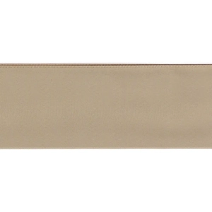 TAN 50mm (Folded) Woven Edge Satin Blanket Binding By The Metre