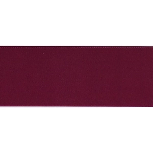 WINE 50mm (Folded) Woven Edge Satin Blanket Binding By The Metre