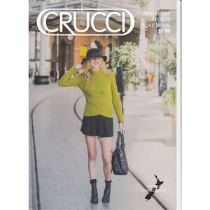 Sweater Crucci Knitting Pattern 1455 for 14 ply yarn