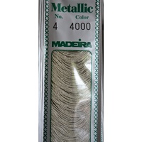 Madeira Stranded Metallic Hand Embroidery Thread, 20 metres, No. 4, Crafts, Art