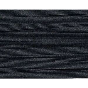 Premium Braided Elastic 9mm BLACK Per Metre