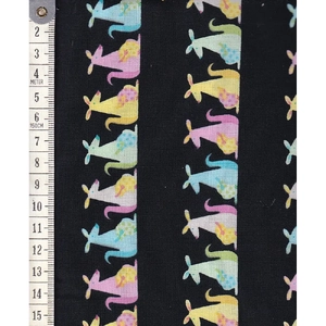 Fat Quarter #51, Approx 50cm x 52cm, Cotton Print Fabric as per Image