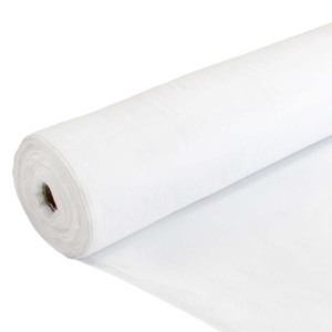 Polycotton Poplin Fabric, 112cm Wide Per Metre, Colour: White