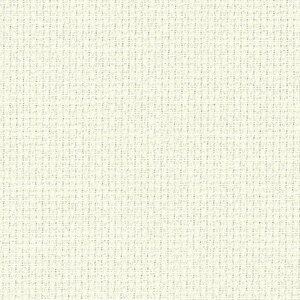 63cm REMNANT Zweigart 16 Count Aida Cloth ANTIQUE WHITE #3251.101, 110cm Wide