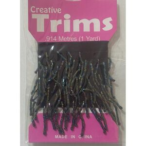 Creative Trims MOONGLOW String Bead Drop, 1 Yard Pack (Final Stock)