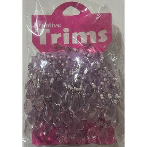 Creative Trims LILAC Elongated Drop, 1 Metre Pack (Final Stock)