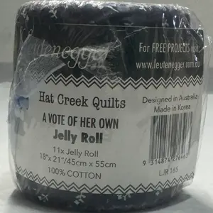 Hat Creek Quilts A VOTE OF HER OWN Jelly Roll From Leutenegger