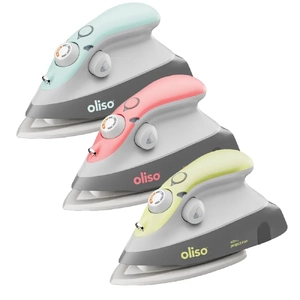 OLISO Mini Project Iron M3Pro, Ceramic Soleplate &amp; Prolight SELECT COLOUR