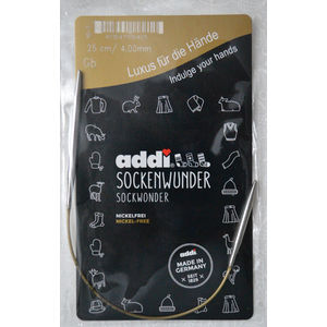 Addi SockenWunder Circular Needle 25cm x 4.00mm 45/70 Length Sock Wonder Basic