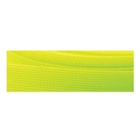 Uni-Trim Knitted FLURO YELLOW 50mm Bias Binding FULL 30 Metre Roll