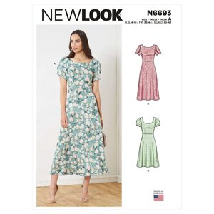 New Look Sewing Pattern N6693 Misses’ Dresses