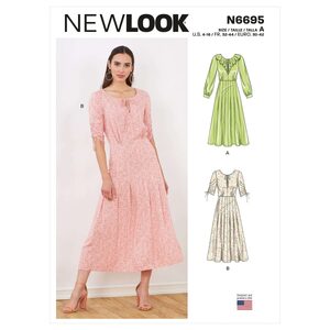 New Look Sewing Pattern N6695 Misses’ Dresses