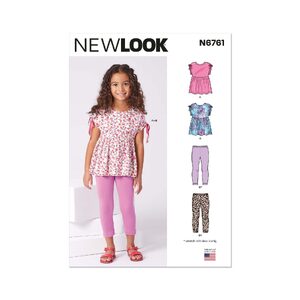 New Look Sewing Pattern N6761 Children’s Top and Leggings