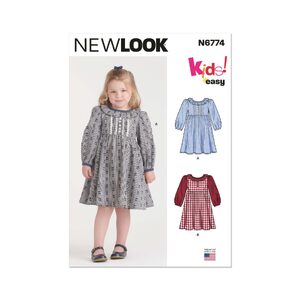 New Look Sewing Pattern N6774 Children’s Dresses