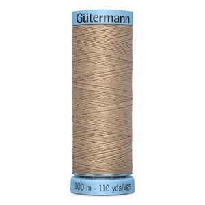 Gutermann Silk Thread #215 LIGHT MOCHA BEIGE, 100m Spool (S303)