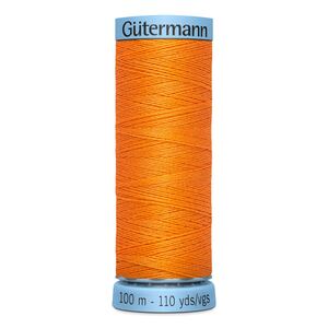 Gutermann Silk Thread #350 ORANGE, 100m Spool (S303)