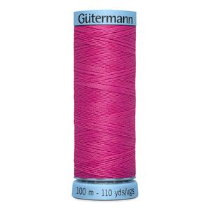Gutermann Silk Thread #733 CYCLAMEN PINK, 100m Spool (S303)