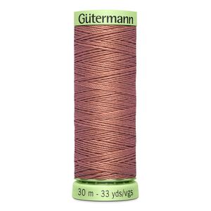 Gutermann Top Stitch Thread #239 MID EMERALD GREEN 30m Spool High Lustre, Bold Sewing