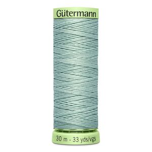 Gutermann Top Stitch Thread #297 LIGHT SEA GREEN 30m Spool High Lustre, Bold Sewing