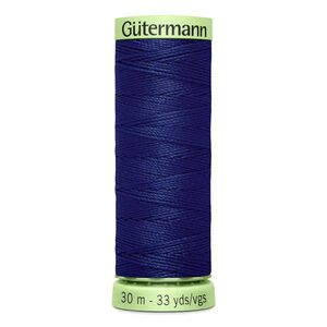 Gutermann Top Stitch Thread #309 FRENCH NAVY BLUE 30m Spool High Lustre, Bold Sewing