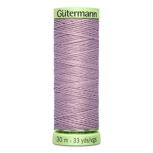 Gutermann Top Stitch Thread #568 LIGHT ANTIQUE MAUVE 30m Spool High Lustre, Bold Sewing