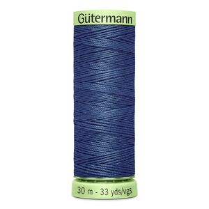 Gutermann Top Stitch Thread #68 PETROL BLUE 30m Spool High Lustre, Bold Sewing