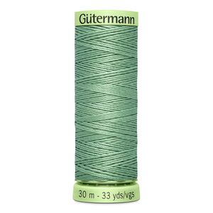 Gutermann Top Stitch Thread #913 SEA GREEN 30m Spool High Lustre, Bold Sewing