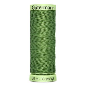 Gutermann Top Stitch Thread #919 MEDIUM FOREST GREEN 30m Spool High Lustre, Bold Sewing