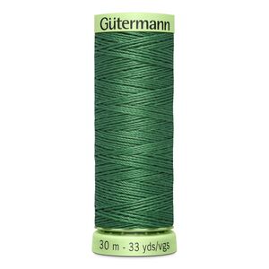 Gutermann Top Stitch Thread #93 DARK PEWTER GREY 30m Spool High Lustre, Bold Sewing