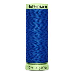 Gutermann Top Stitch Thread #959 DARK BABY BLUE 30m Spool High Lustre, Bold Sewing