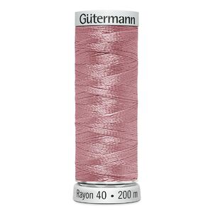 Gutermann Rayon 40 #1115 LIGHT PINK, 200m Machine Embroidery Thread