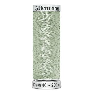 Gutermann Rayon 40 #1275 SEA MIST, 200m Machine Embroidery Thread