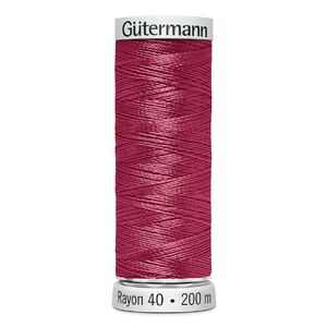 Gutermann Rayon 40 #1307 PETAL PINK, 200m Machine Embroidery Thread