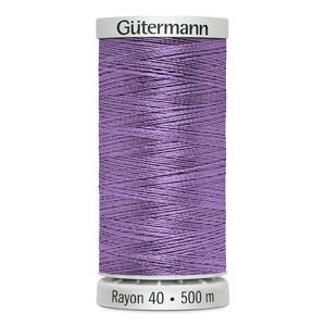 Gutermann Rayon 40 #1032 MEDIUM PURPLE, 500m Machine Embroidery Thread