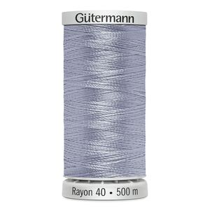 Gutermann Rayon 40 #1165 LIGHT SKY BLUE, 500m Machine Embroidery Thread