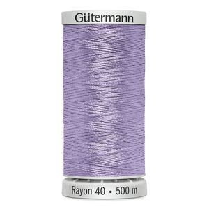 Gutermann Rayon 40 #1254 DUSTY LAVENDER, 500m Machine Embroidery Thread