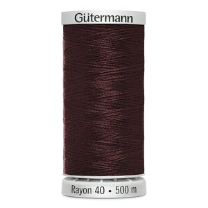 Gutermann Rayon 40 #1264 COGNAC, 500m Machine Embroidery Thread