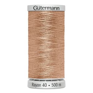 Gutermann Rayon 40 #619 DUSTY PINK, 500m Machine Embroidery Thread