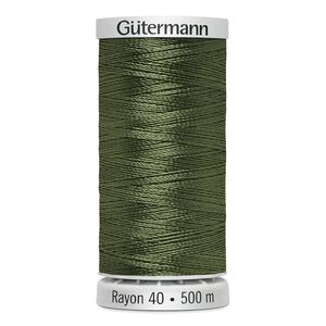 Gutermann Rayon 40 #630 BUTTERCUP, 500m Machine Embroidery Thread