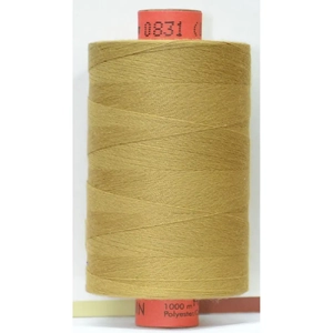 Rasant 75 Thread, #0831 OLD GOLD, 1000m, Core Spun Polyester Cotton Thread