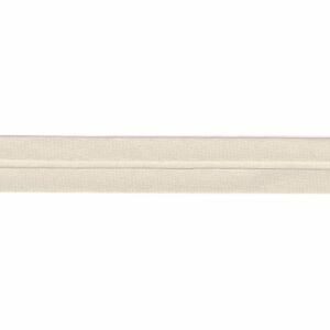 NATURAL 25mm Polycotton Standard (Single Fold) Bias Binding, Sold by the Metre