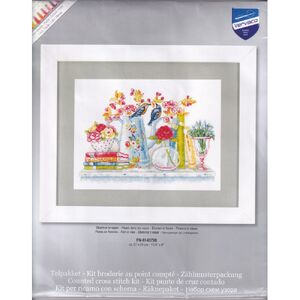 Vervaco FLOWERS IN VASES Counted Cross Stitch Kit PN-0143728